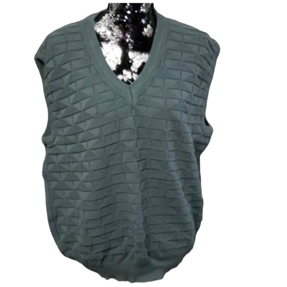 Vintage Grand Slam Knitted Sweater Vest Xlarge